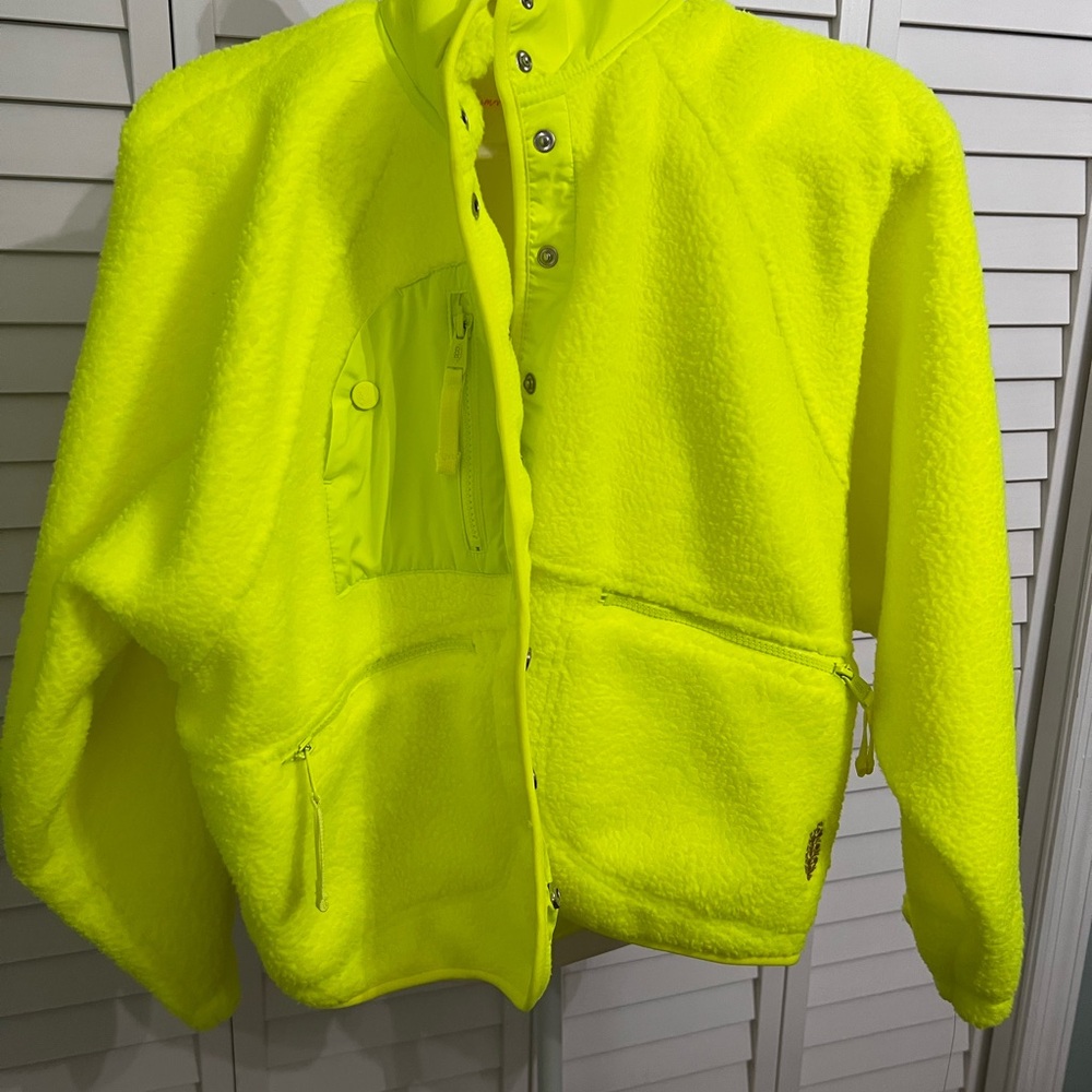 Hit the slopes Free People fleece jacket
